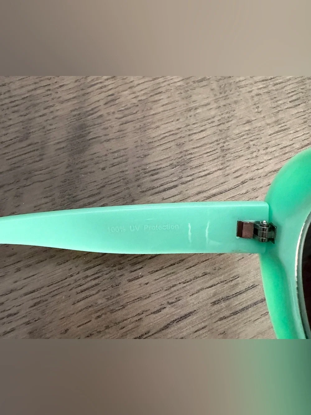 Retro Mint Green Oval Sunglasses